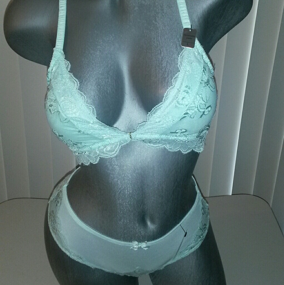 The Audrey Bralette & Tanga Set